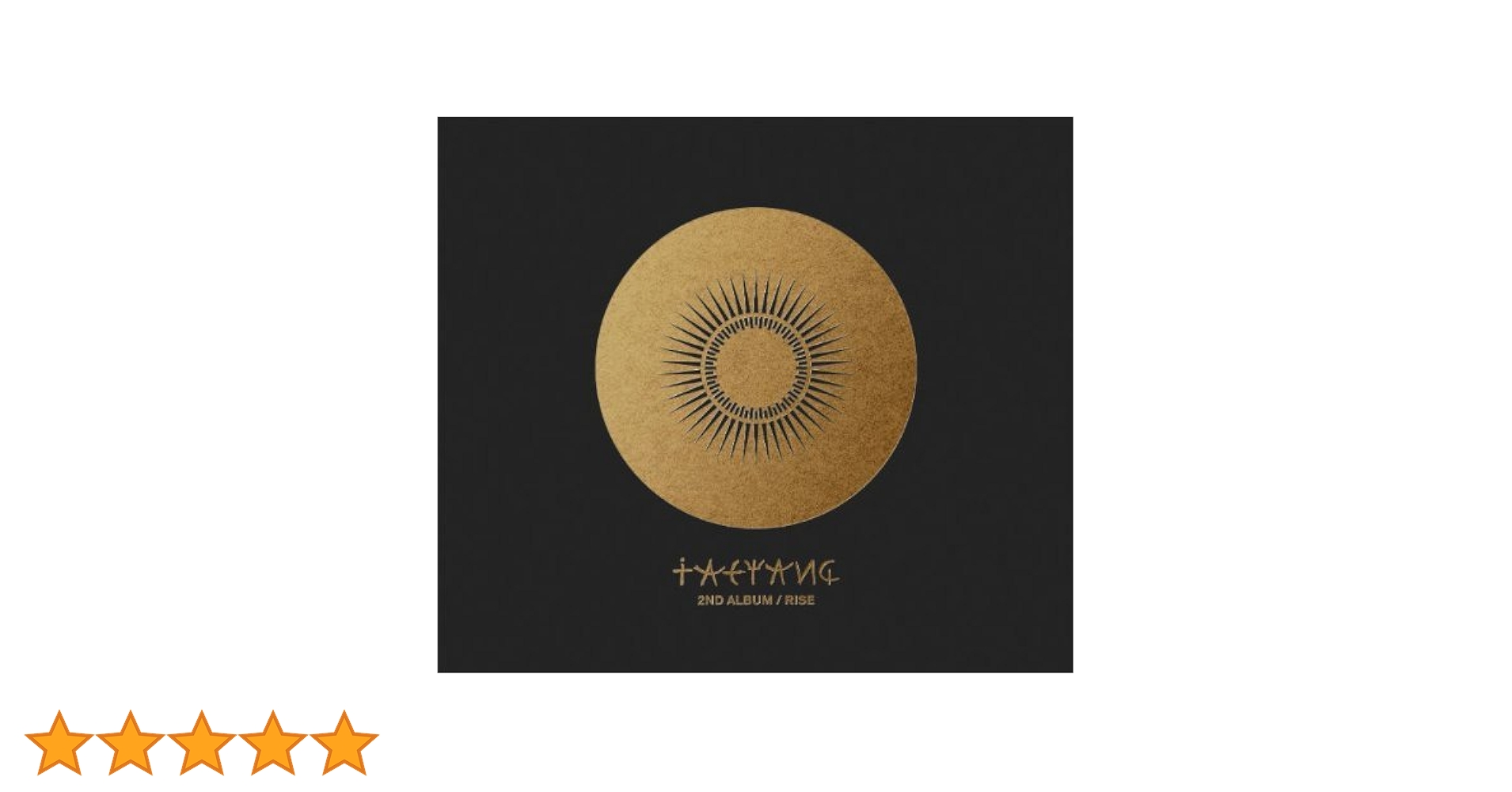 Rise: TAEYANG: Amazon.ca: Music